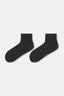 Antrasıt Kadın Pamuklu Quarter Çorap