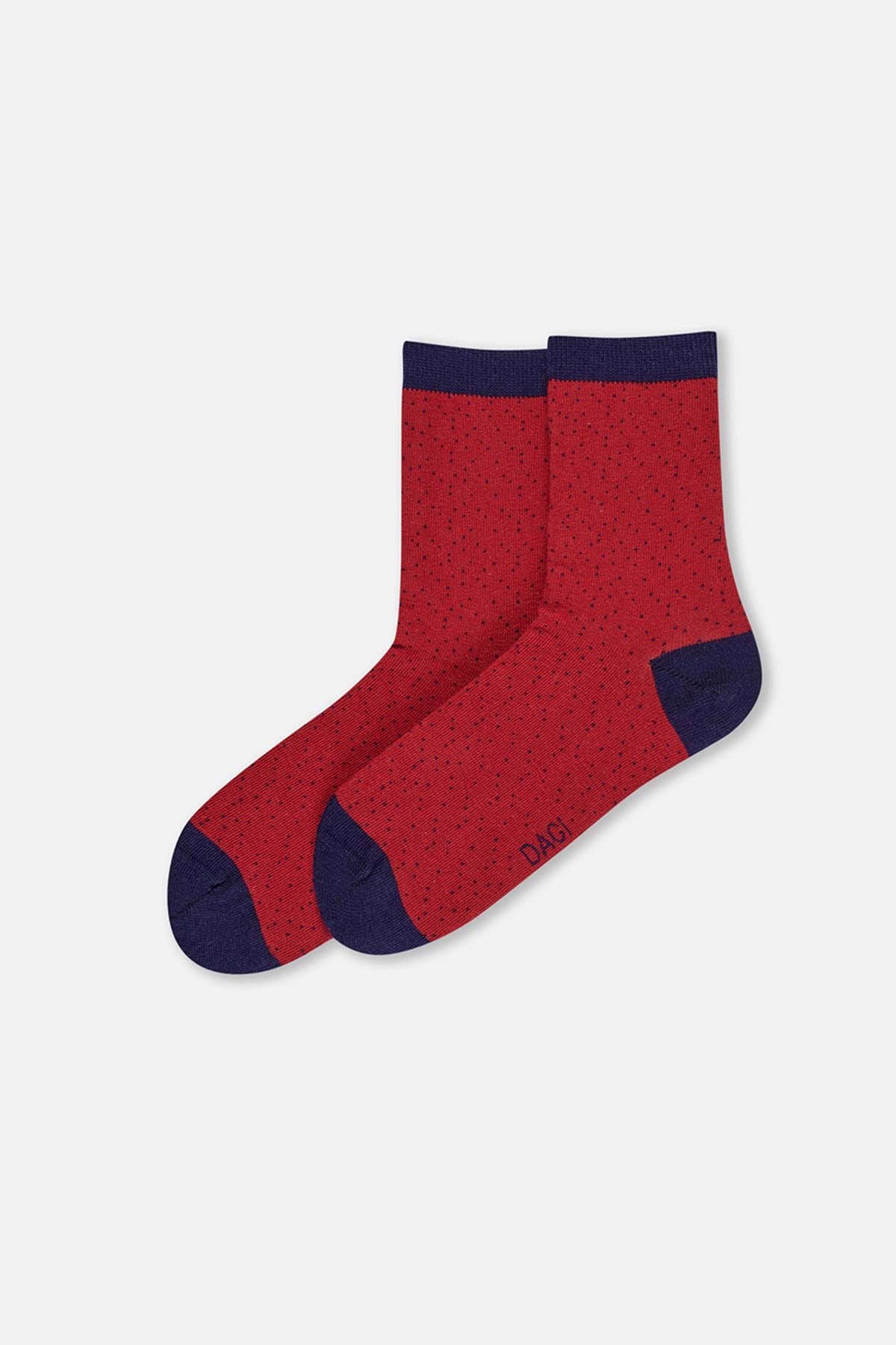 Multicolor Kadın 2'Li Ağaç Desenli Yılbaşı Çorabı