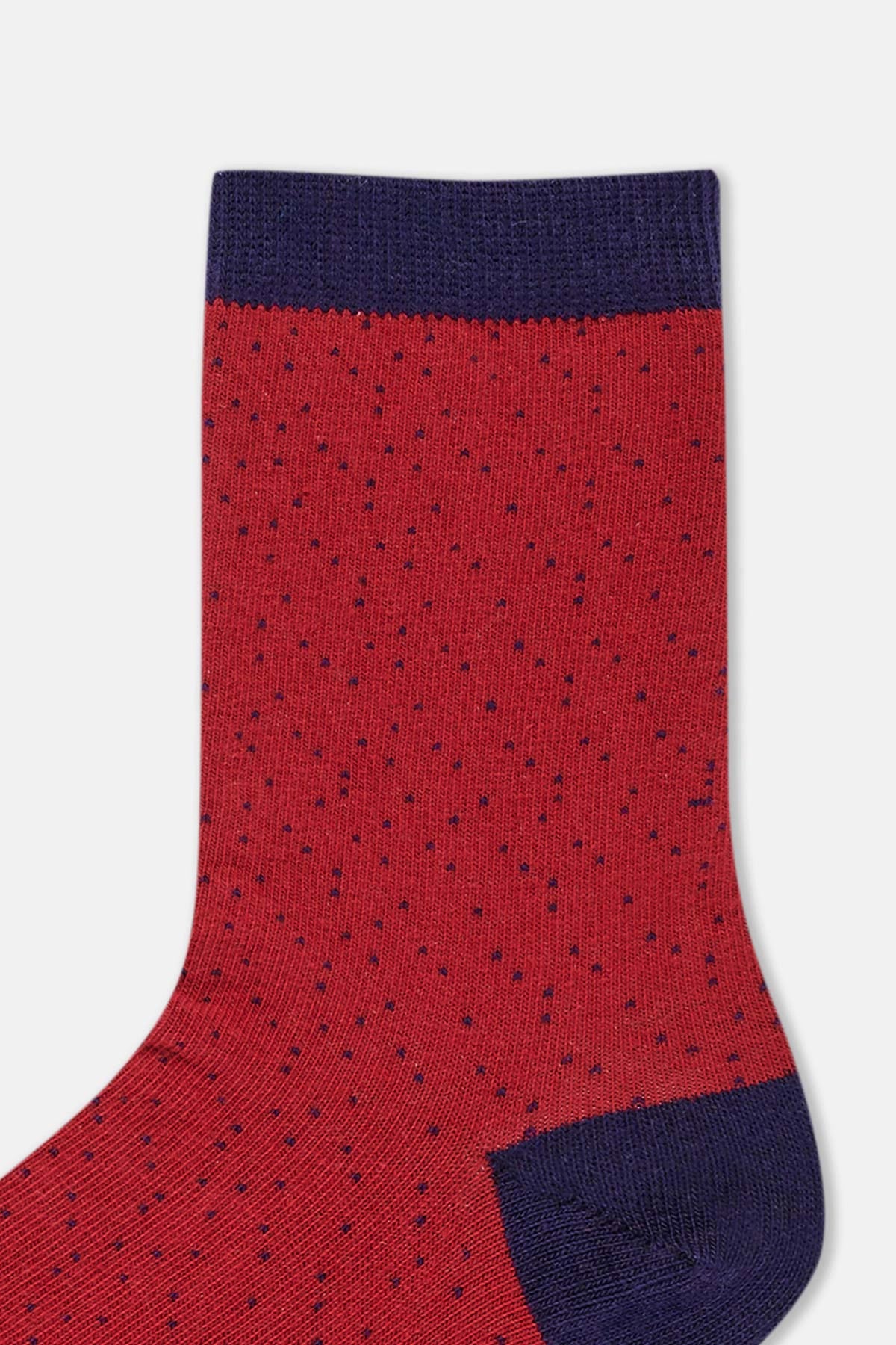 Multicolor Kadın 2'Li Ağaç Desenli Yılbaşı Çorabı