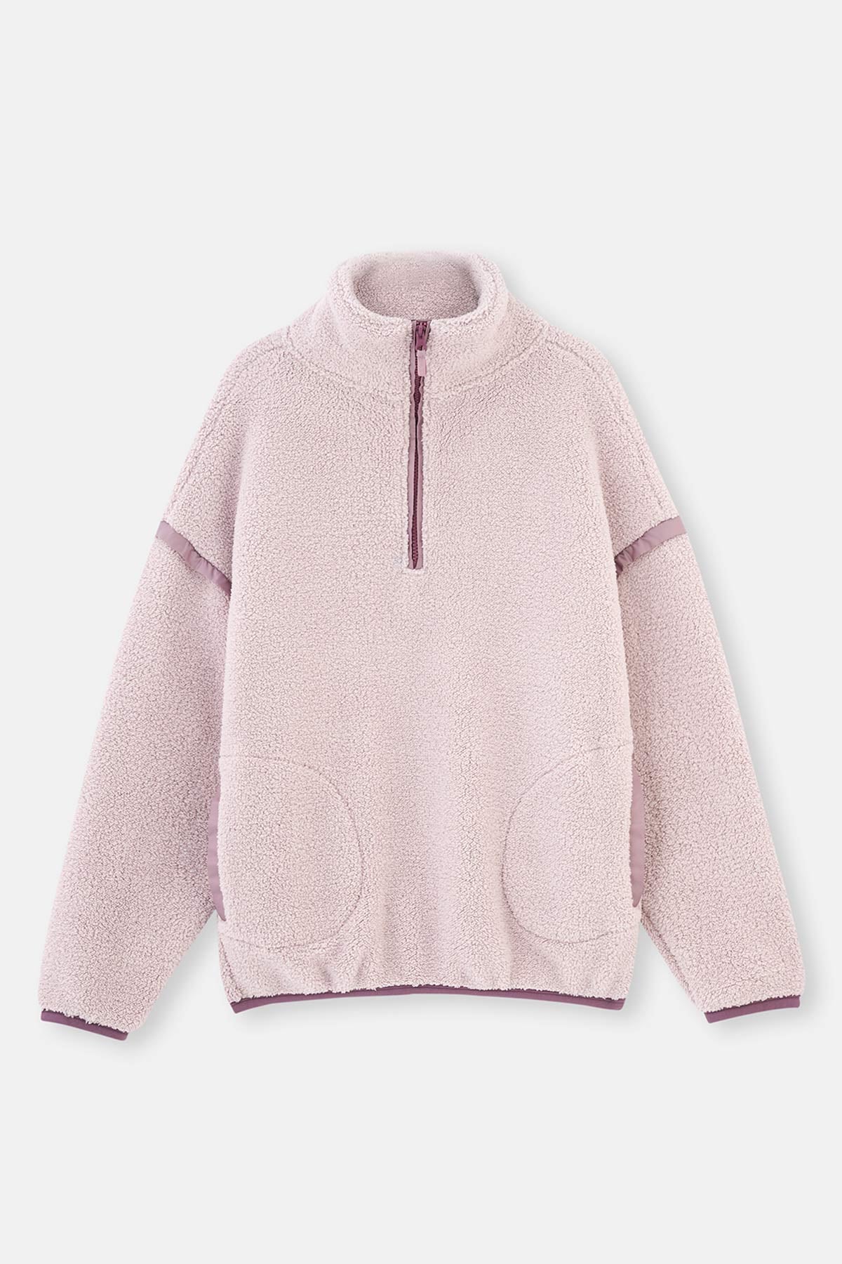 Açık Lila Dagi Active Kadın Polar Sweatshirt