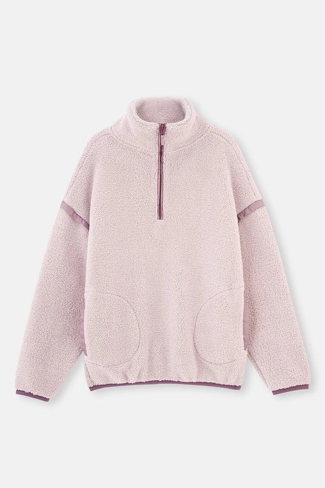 Açık Lila Dagi Active Kadın Polar Sweatshirt