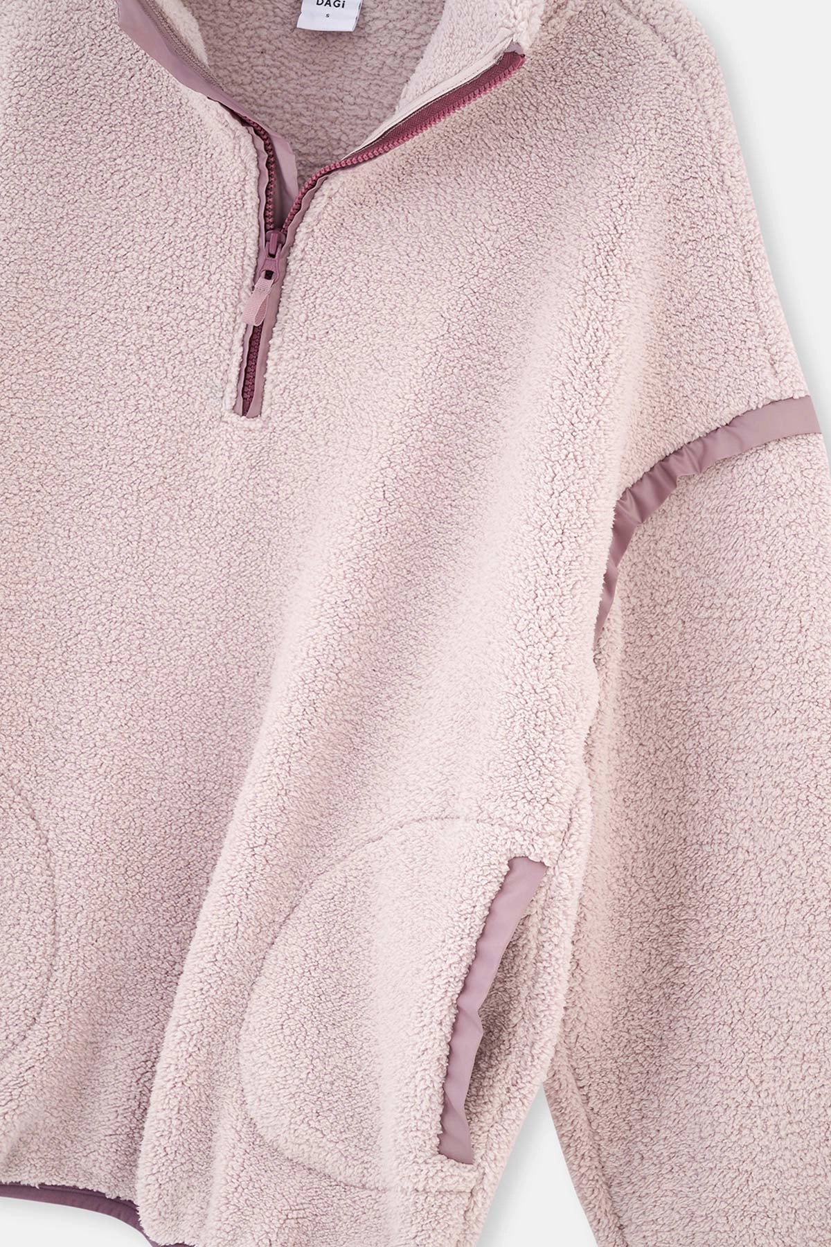 Açık Lila Dagi Active Kadın Polar Sweatshirt