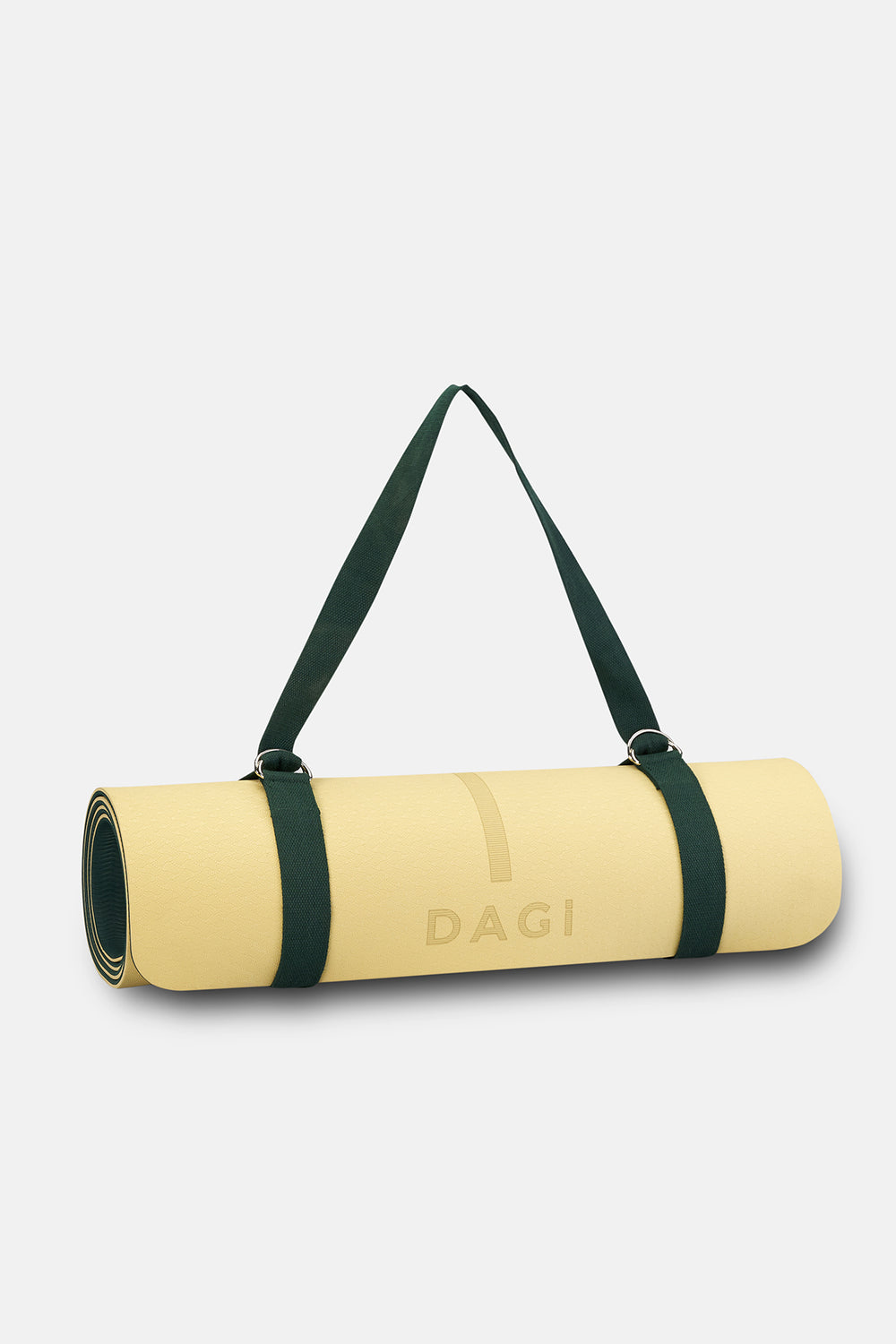 Açık Yeşil Yoga Matı Bodylıne Baskılı