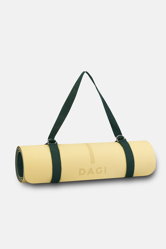 Açık Yeşil Yoga Matı Bodylıne Baskılı