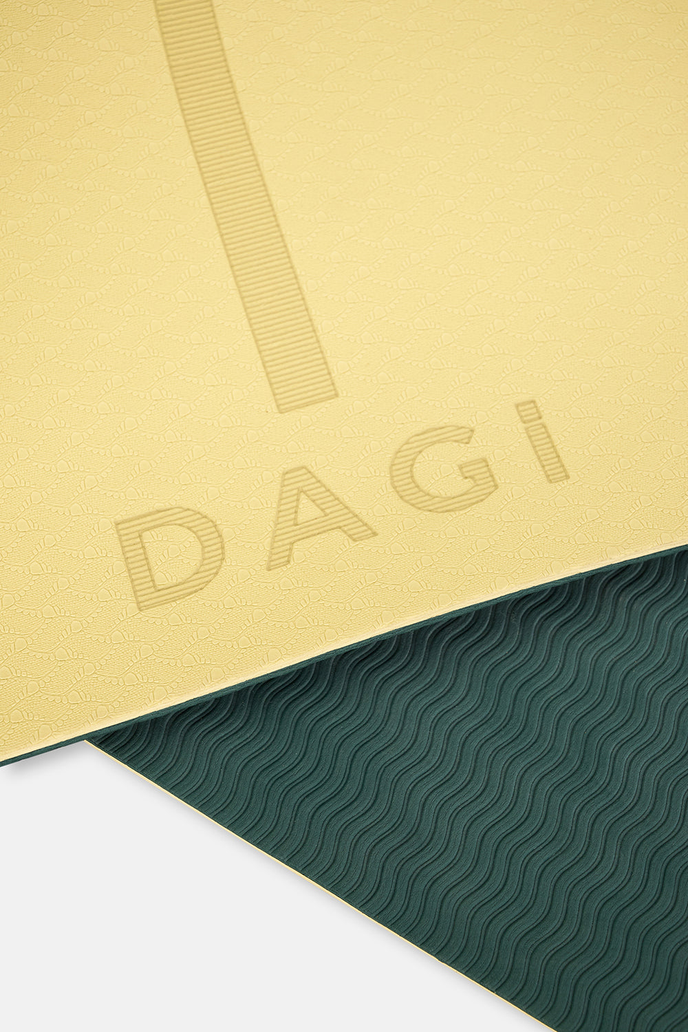 Açık Yeşil Yoga Matı Bodylıne Baskılı