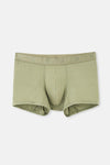 Açık Haki-Açık Mavi 2'li Desenli Micro Modal Boxer