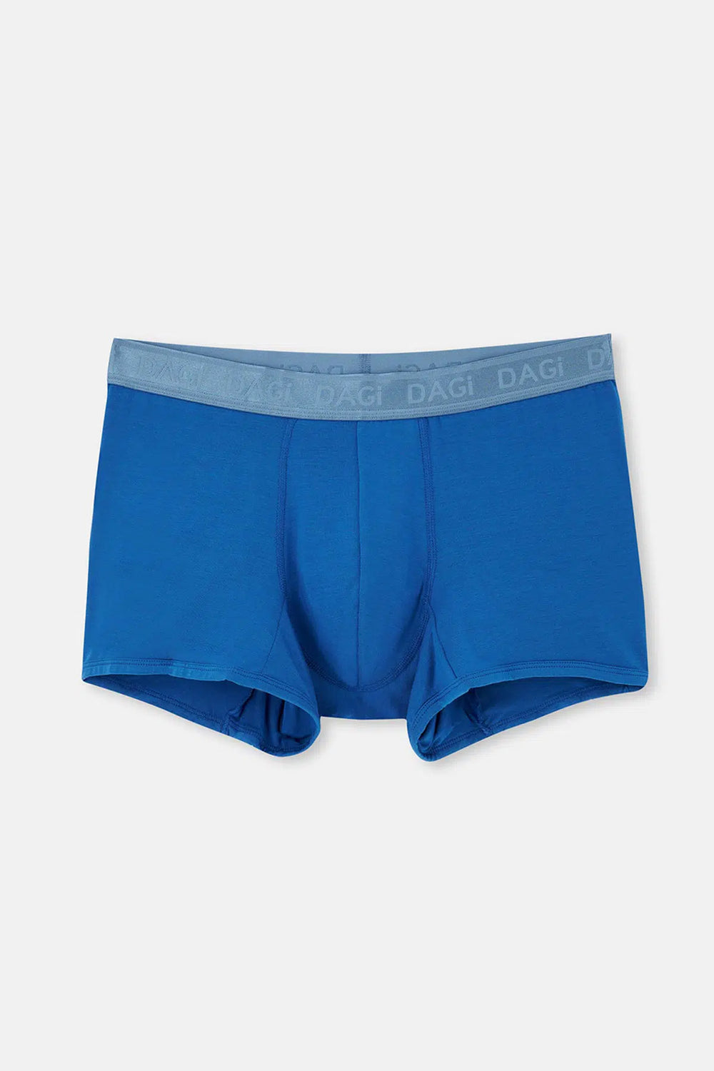 Açık Mavi-Mavi 2'li Desenli Micro Modal Boxer