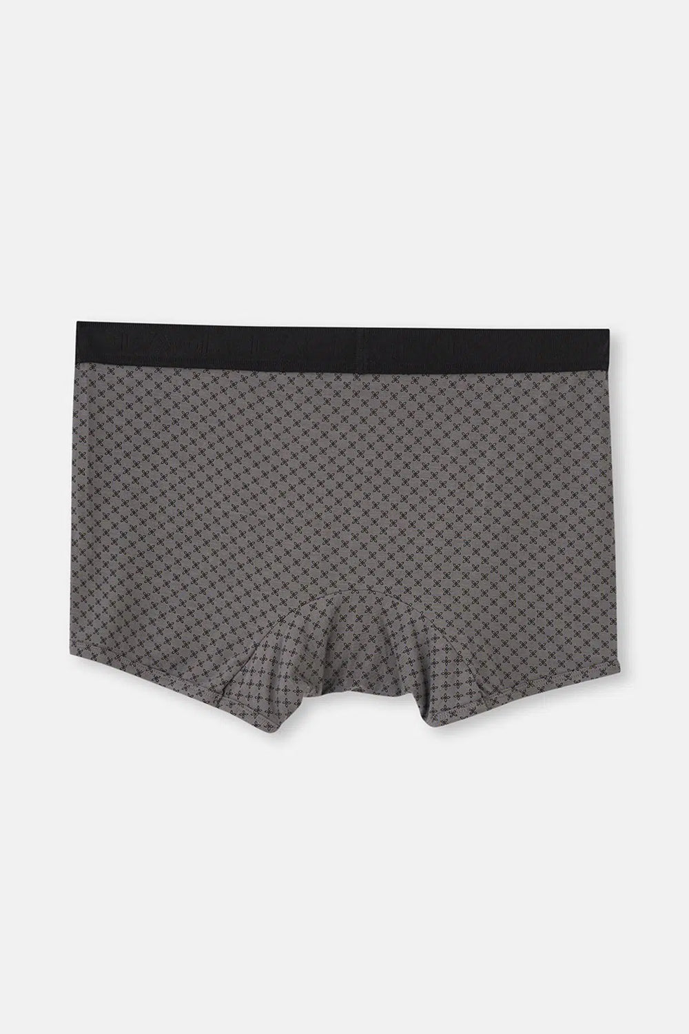Açık Gri-Gri 3'Lü Desenli Micro Modal Boxer