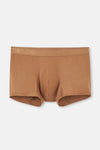 Açık Kahve-Lacivert 3'Lü Desenli Micro Modal Boxer