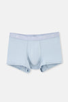 Açık Gri-Gri 3'lü Desenli Micro Modal Boxer