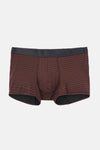 Kahverengi-Siyah 3'Lü Desenli Micro Modal Boxer
