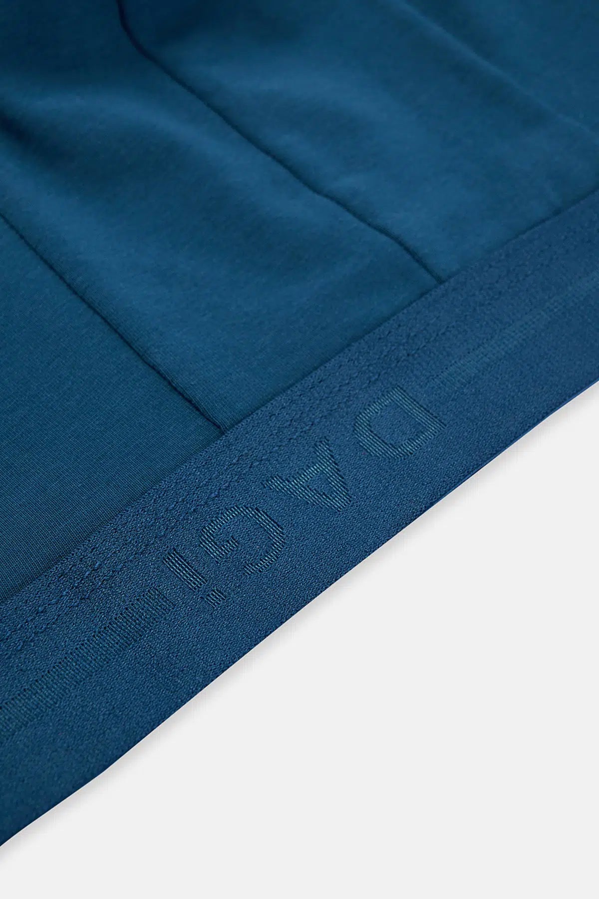 Koyu Yeşil-Mavi 2'li Düz Pamuk Boxer