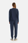 Lacivert Basıc Modal Sweatshırt