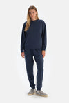Lacivert Jogger Paça Modal Pantolon