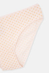 Açık Somon-Soft Pembe Soft Kadın 3'lü Desenli Brıef Külot