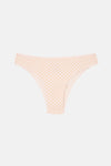 Açık Somon-Soft Pembe Soft Kadın 3'lü Desenli Brazilian Külot