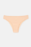 Açık Somon-Soft Pembe Soft Kadın 3'lü Desenli Brazilian Külot