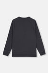 Füme Ribana Detaylı Bis Yaka Everfresh Sweatshırt