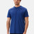 Lacivert Bisiklet Yaka Kısa Kollu Supima Tişört