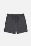 Antrasit Melanj Modal Örme Şort