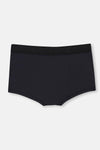 Siyah Basic Pamuk Boxer