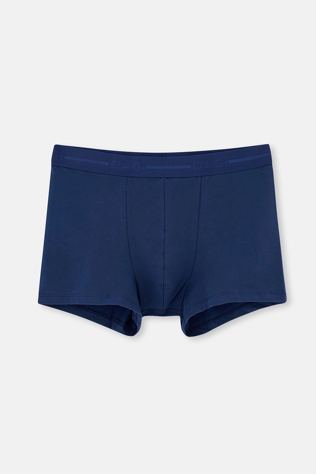 Lacivert Pamuk Desenli 2'li Boxer