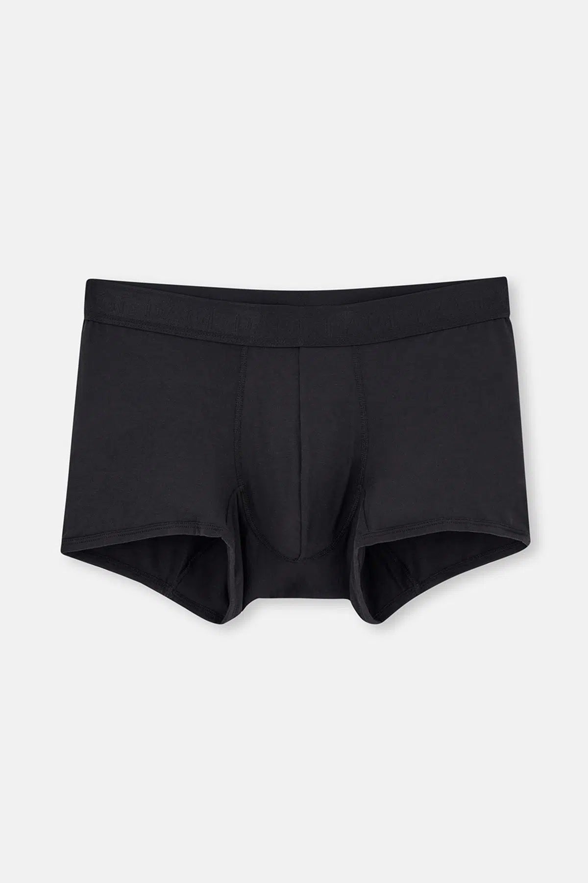 Siyah Micro Modal Desenli 2'li Boxer