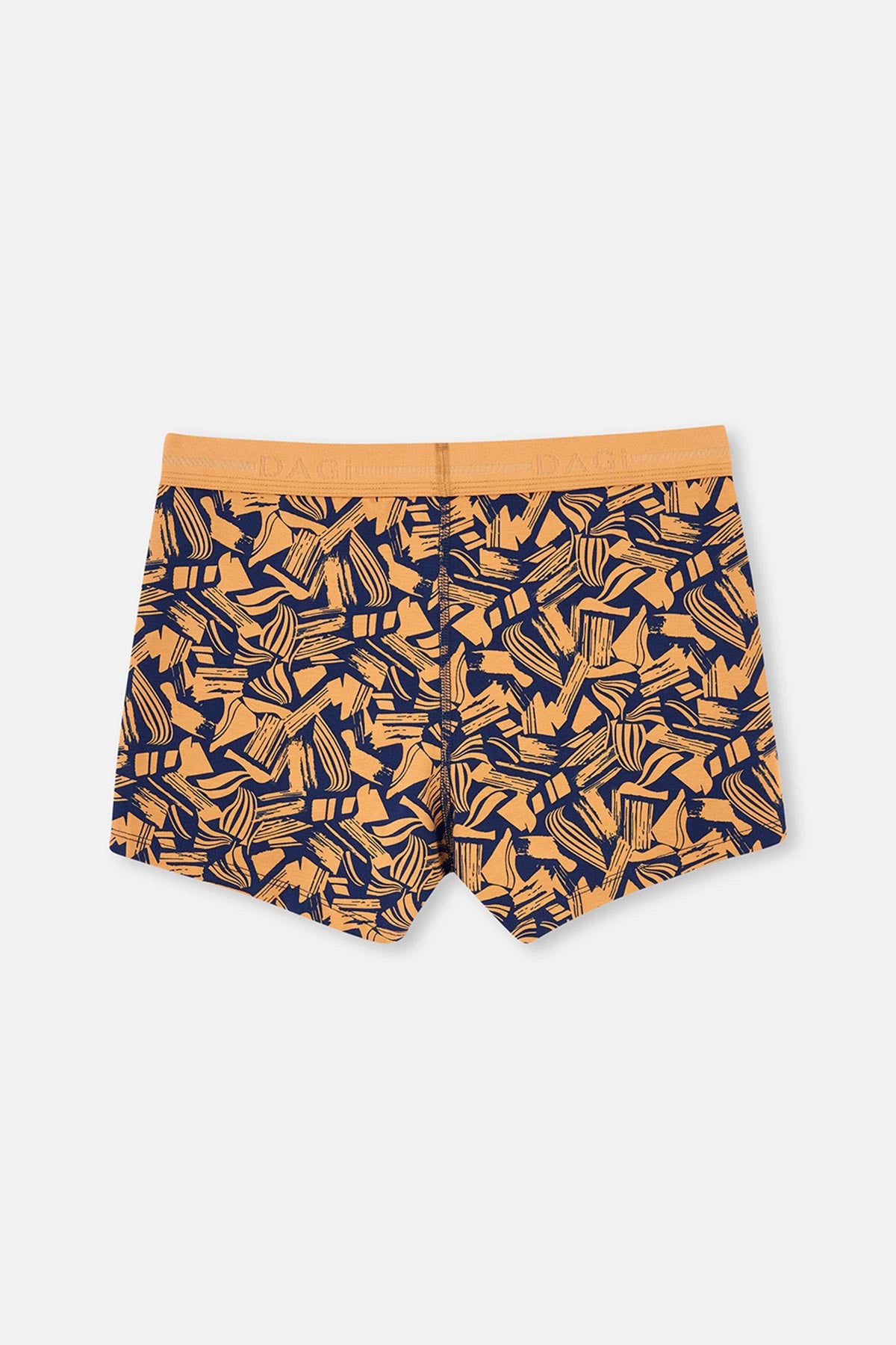 Lacivert Pamuk Desenli 3'lü Boxer