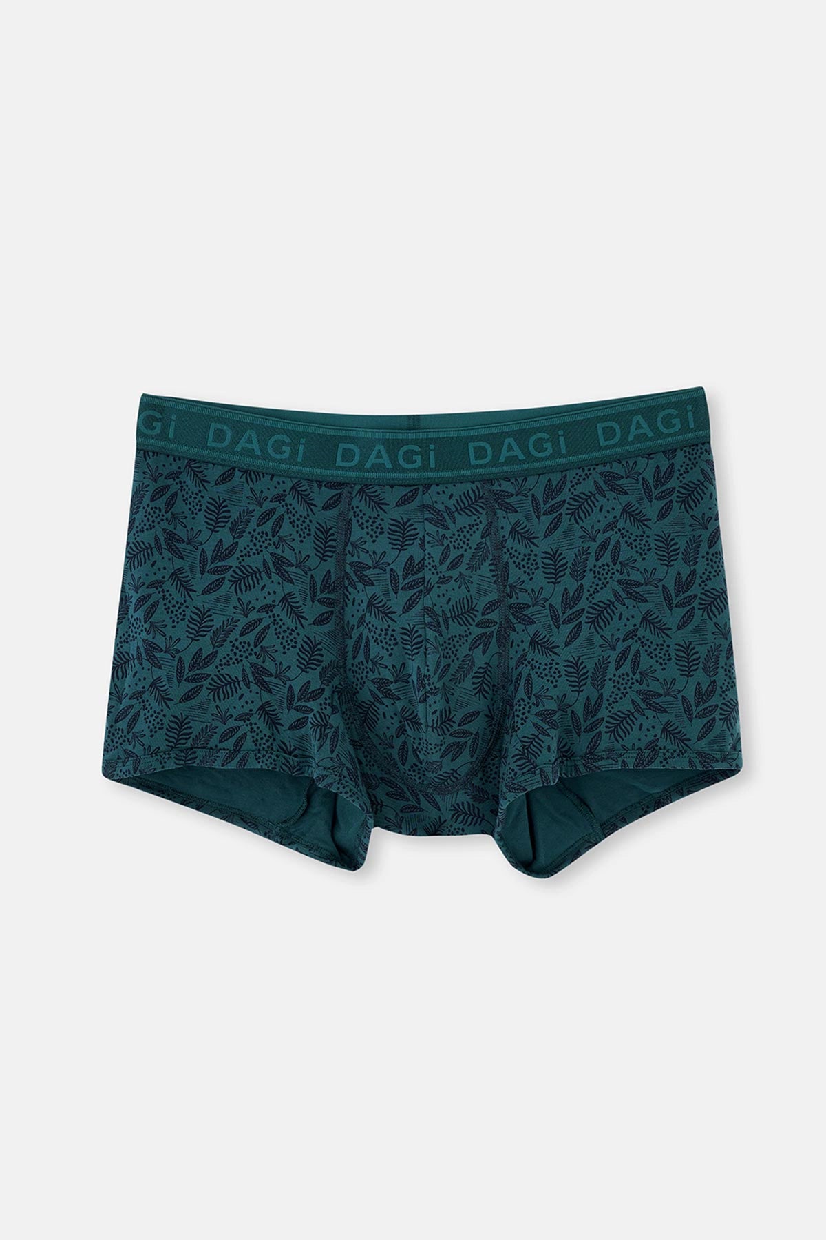 Koyu Mavi Micro Modal Desenli 3'lü Boxer