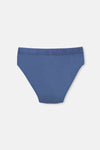 Indigo Düz Micro Modal Slip