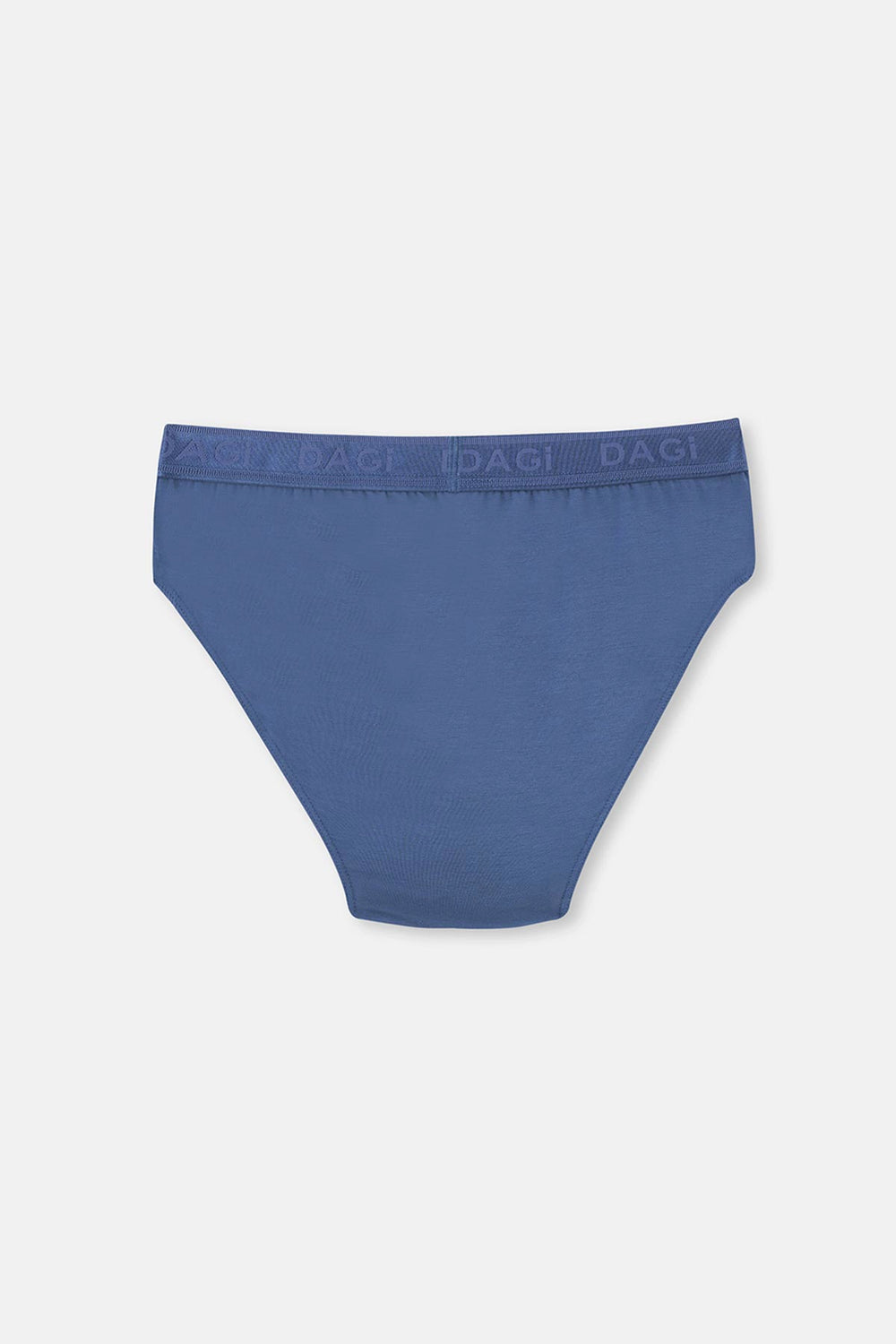 Indigo Düz Micro Modal Slip