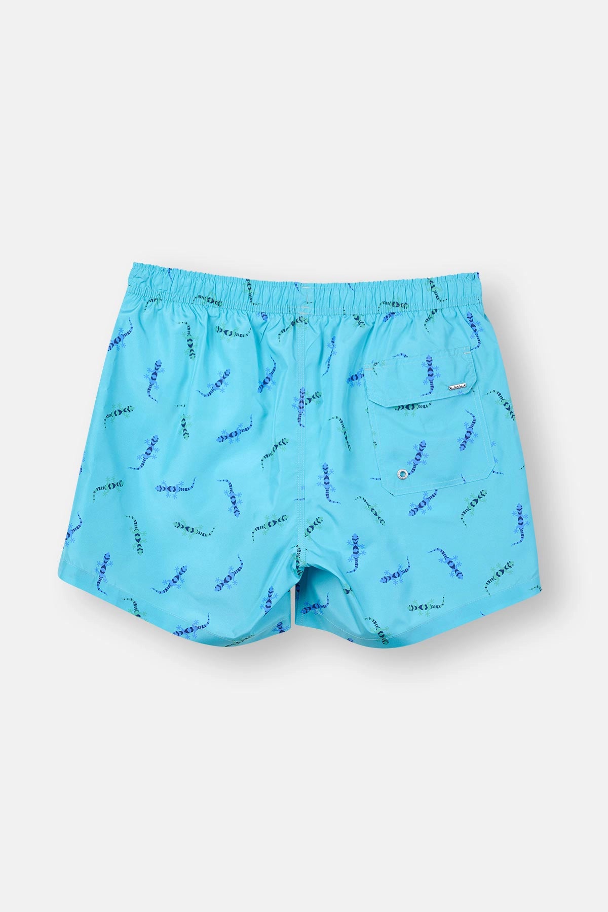 Multicolor Desenli Kısa Deniz Şortu