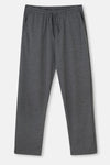Antrasit Melanj Interlok Cepli Pantolon Pijama Altı