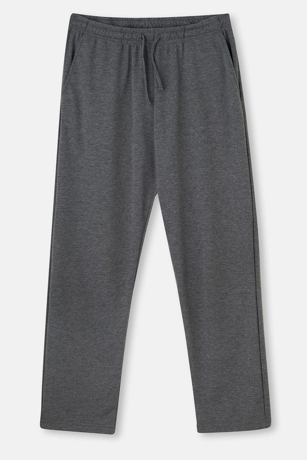 Antrasit Melanj Interlok Cepli Pantolon Pijama Altı