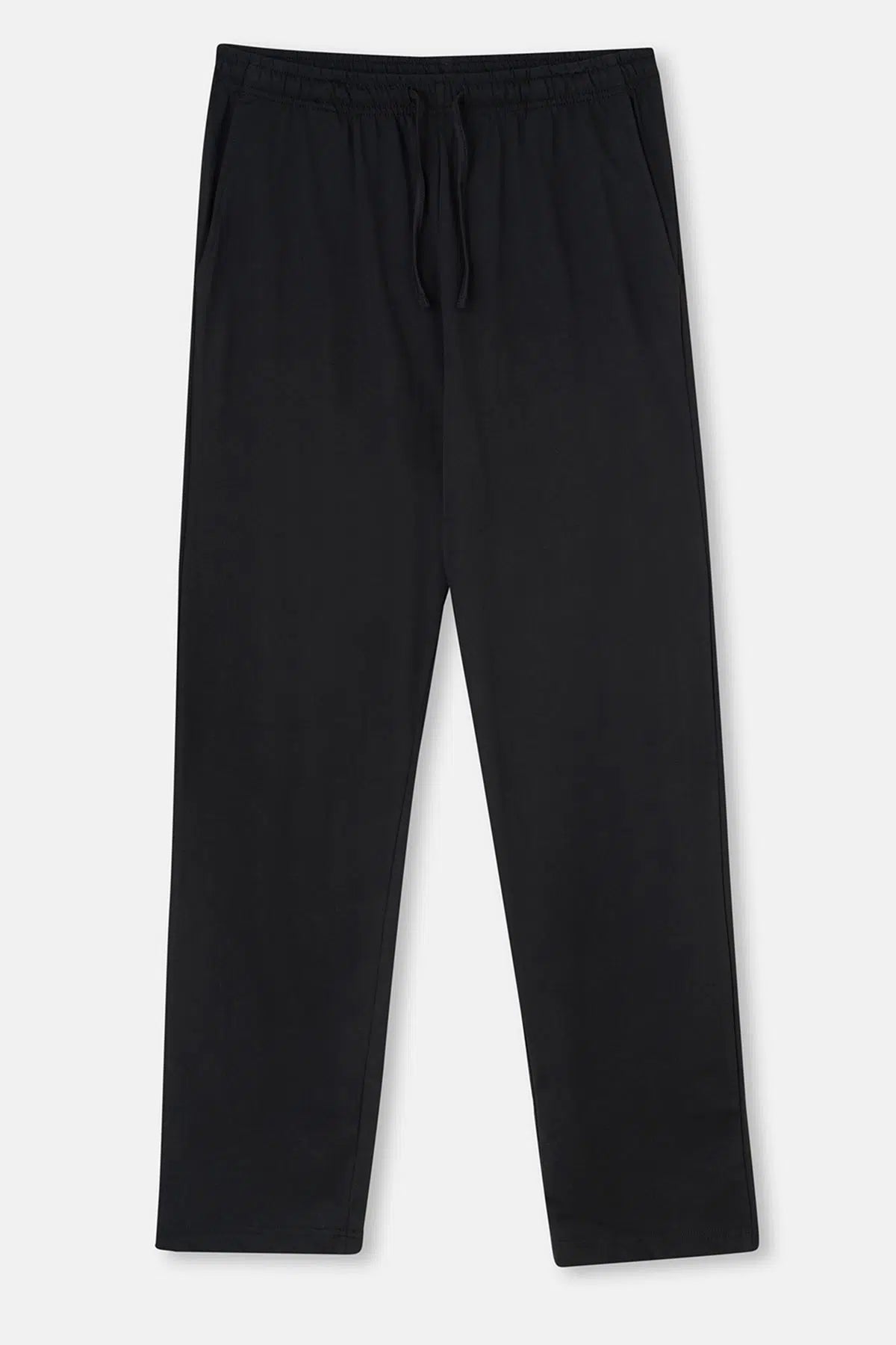 Siyah Süprem Cepli Pantolon Pijama Altı