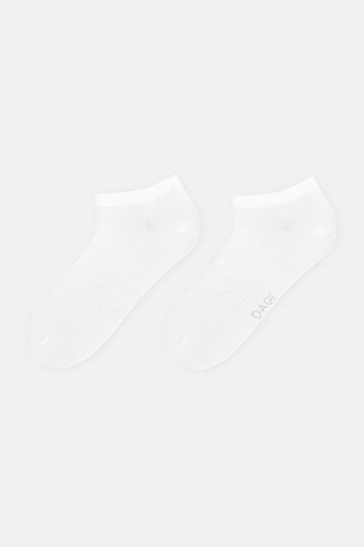 Beyaz Erkek Spor Çorap 2'Li