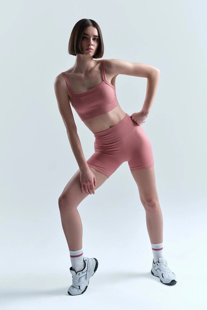 Gül Kurusu Dagi Active Kadın Seamless Bıker Tayt