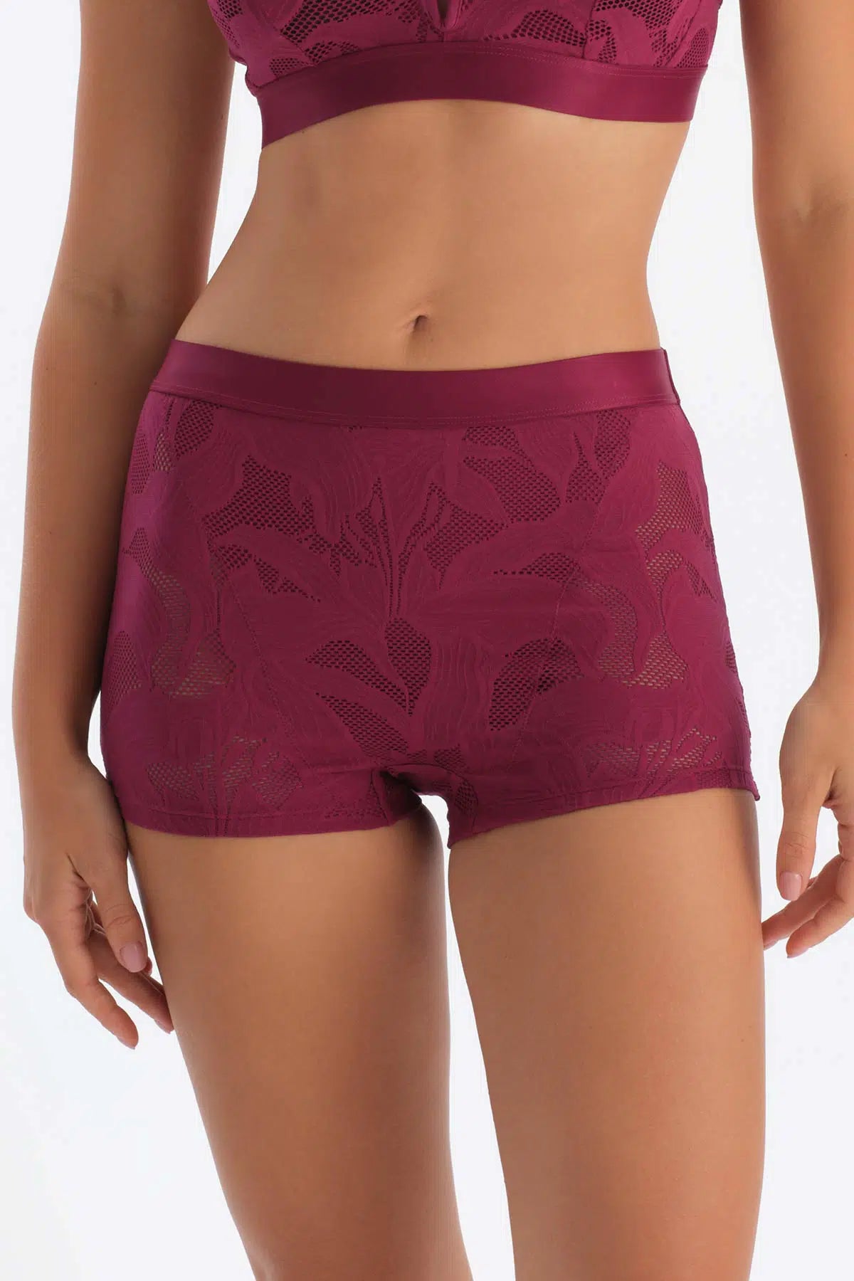 Mürdüm Dantelli Boyshort