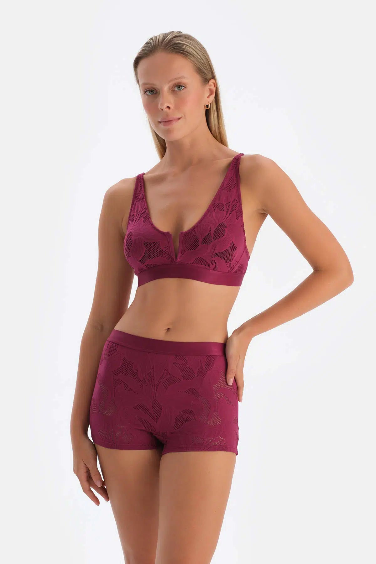 Mürdüm Dantelli Boyshort