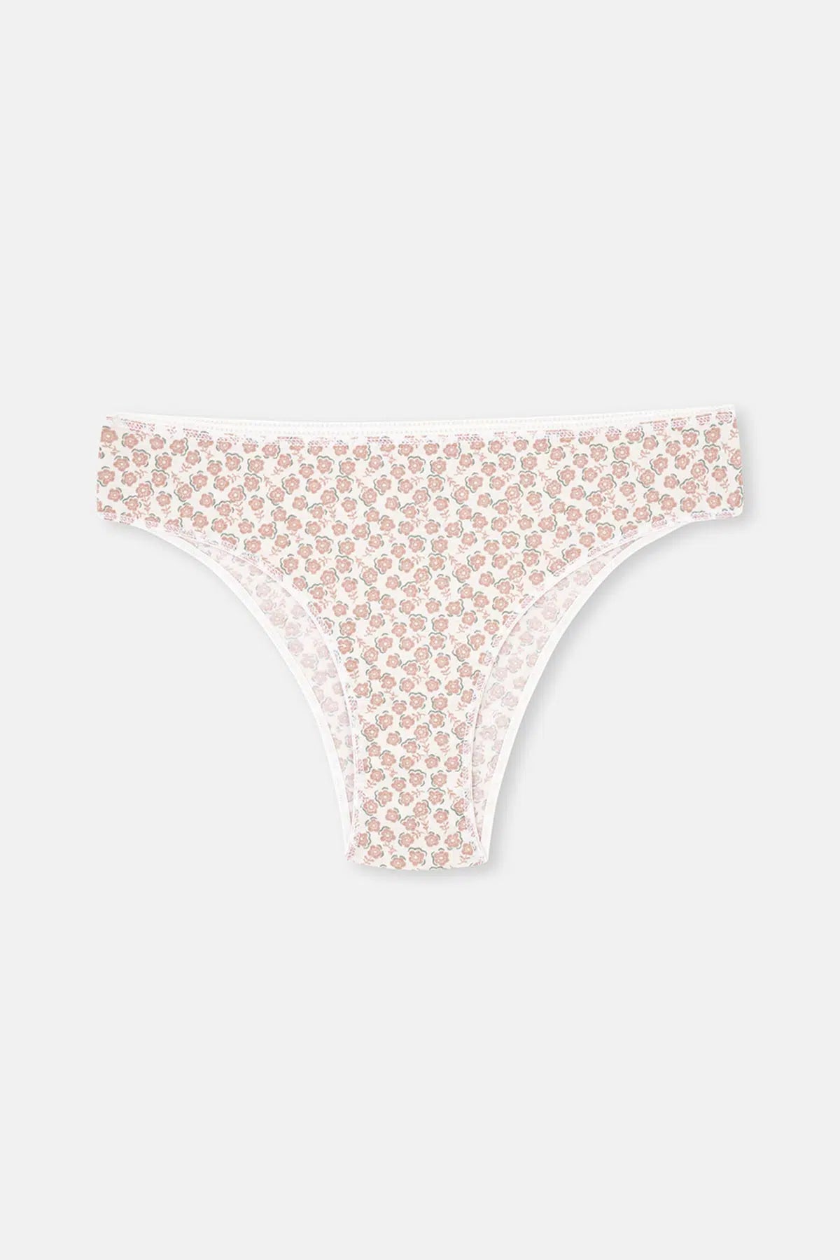 Multicolor Kadın 3'Lü Desenli Brazılıan Külot