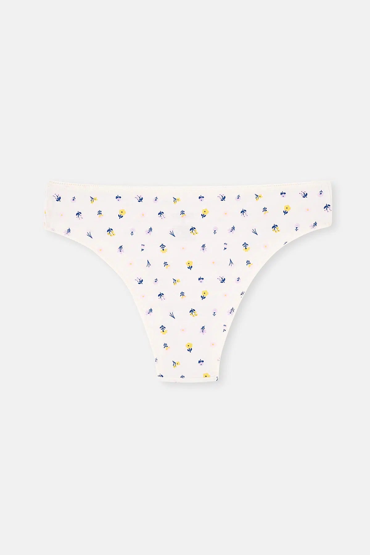 Multicolor Kadın 3'lü Pamuklu Brazilian Külot