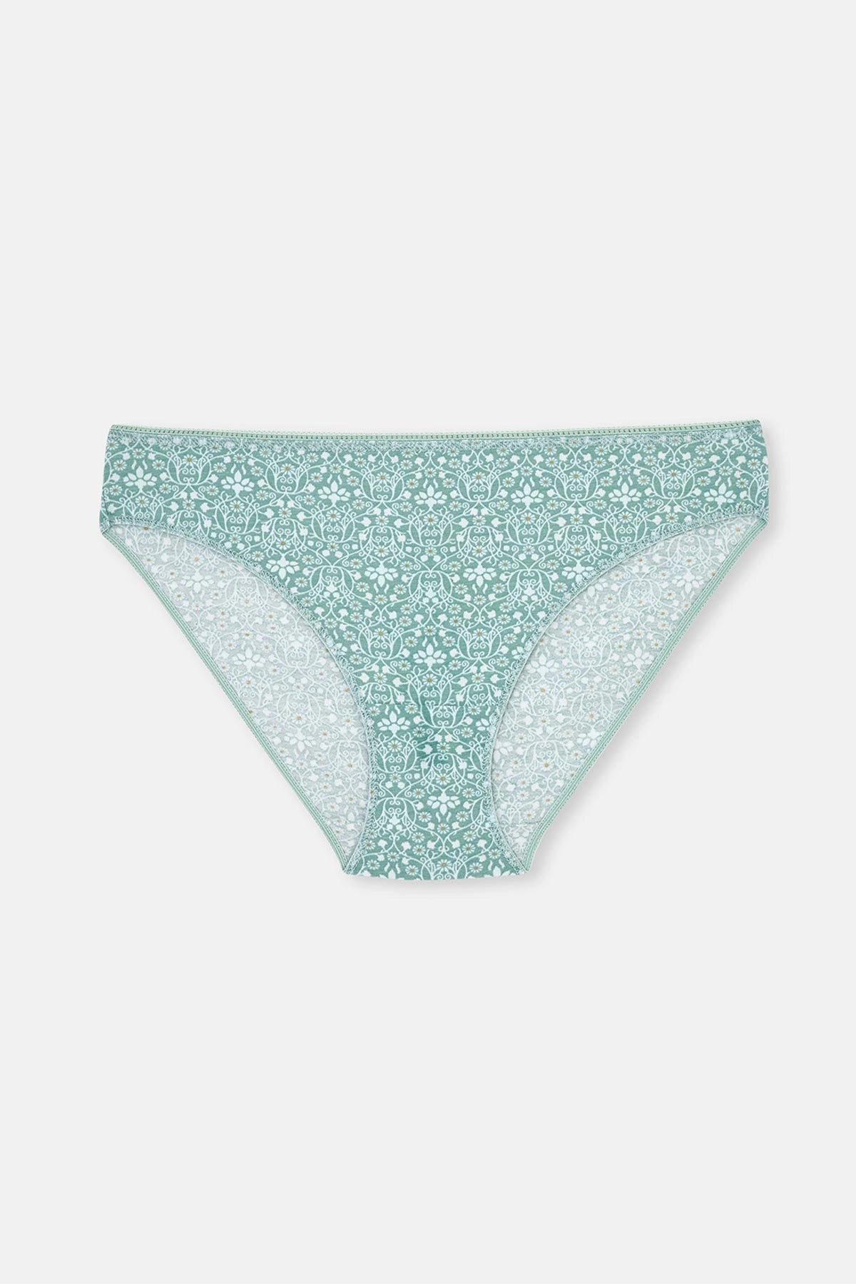 Multicolor Kadın 3'Lü Desenli Brıef Külot