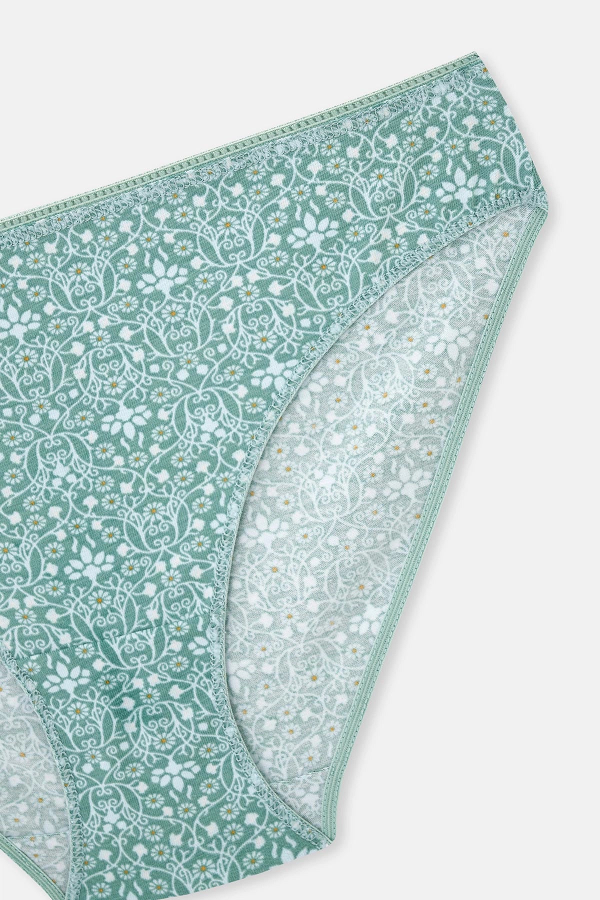 Multicolor Kadın 3'Lü Desenli Brıef Külot