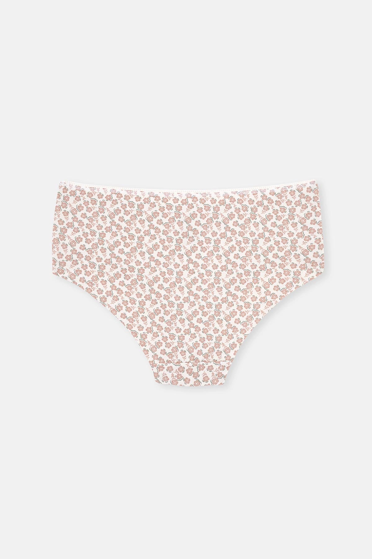 Multicolor Kadın 3'lü Çiçek Desenli Hipster Külot