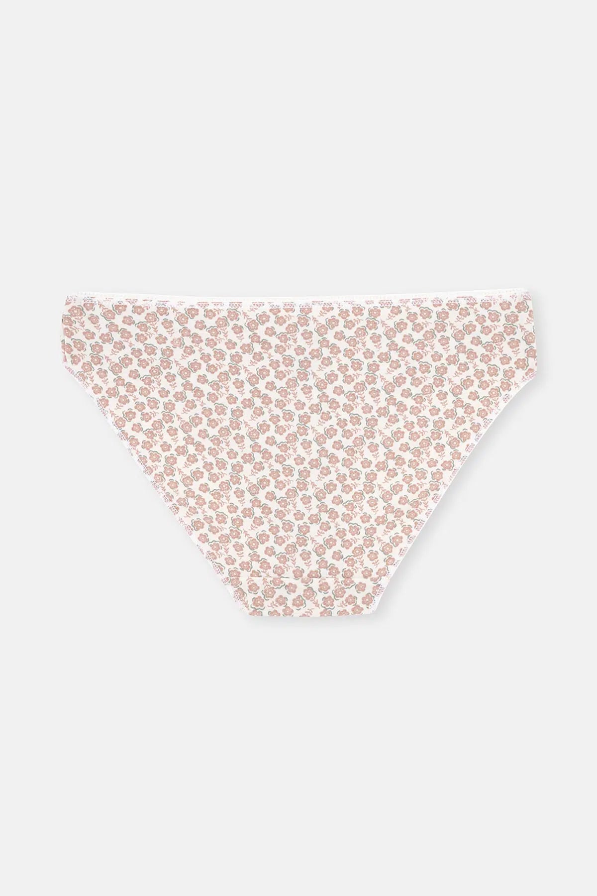 Multicolor 3'lü Desenli Brief Külot