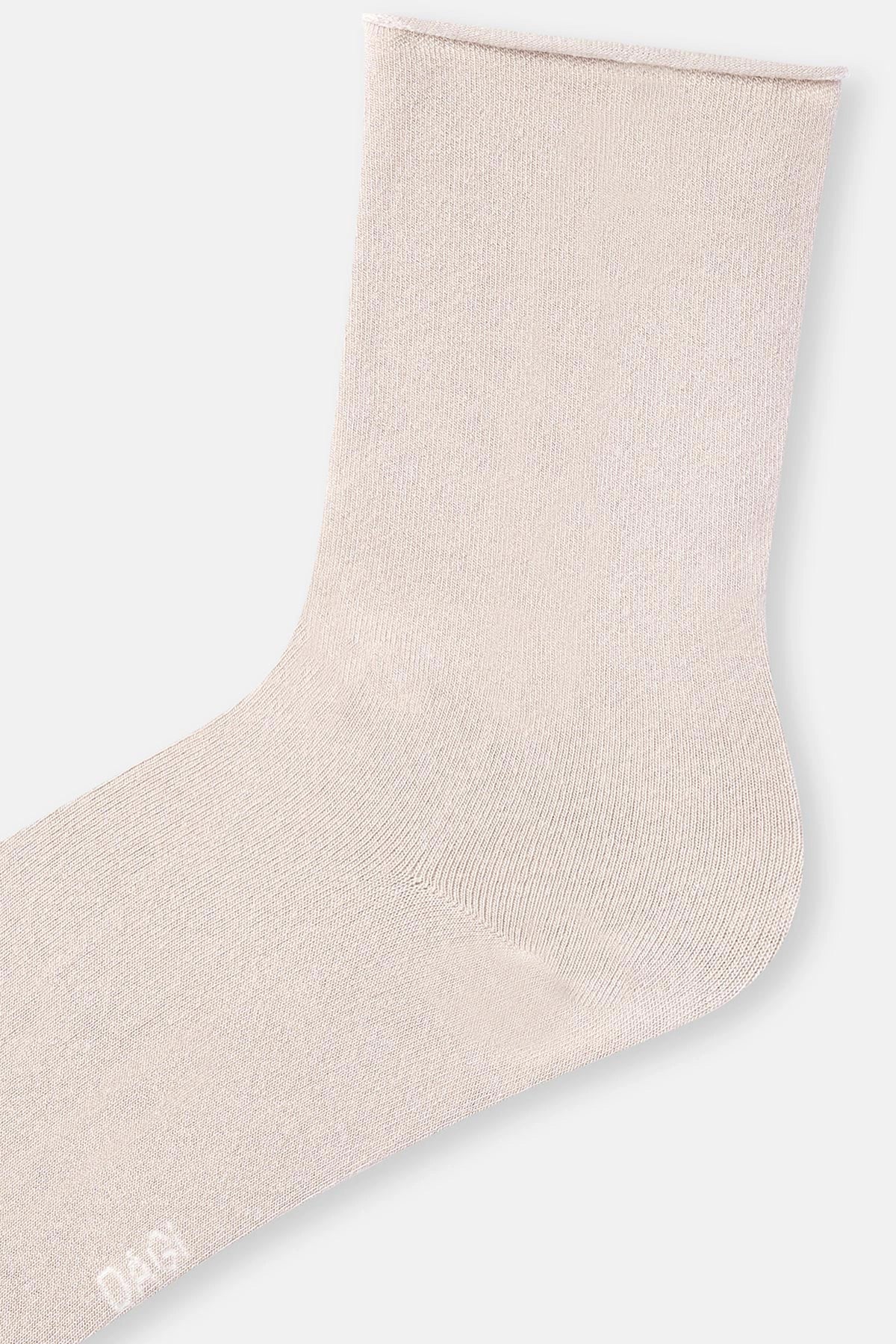 Taş Kadın Modal Lastiksiz Basıc Soket Çorap