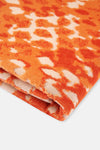 Kiremit Snake Desen Kadife Plaj Havlusu 80X150