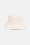 Ekru Desenli Bucket Şapka