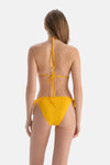 Sarı Düşük Bel Spagetti Bikini Altı