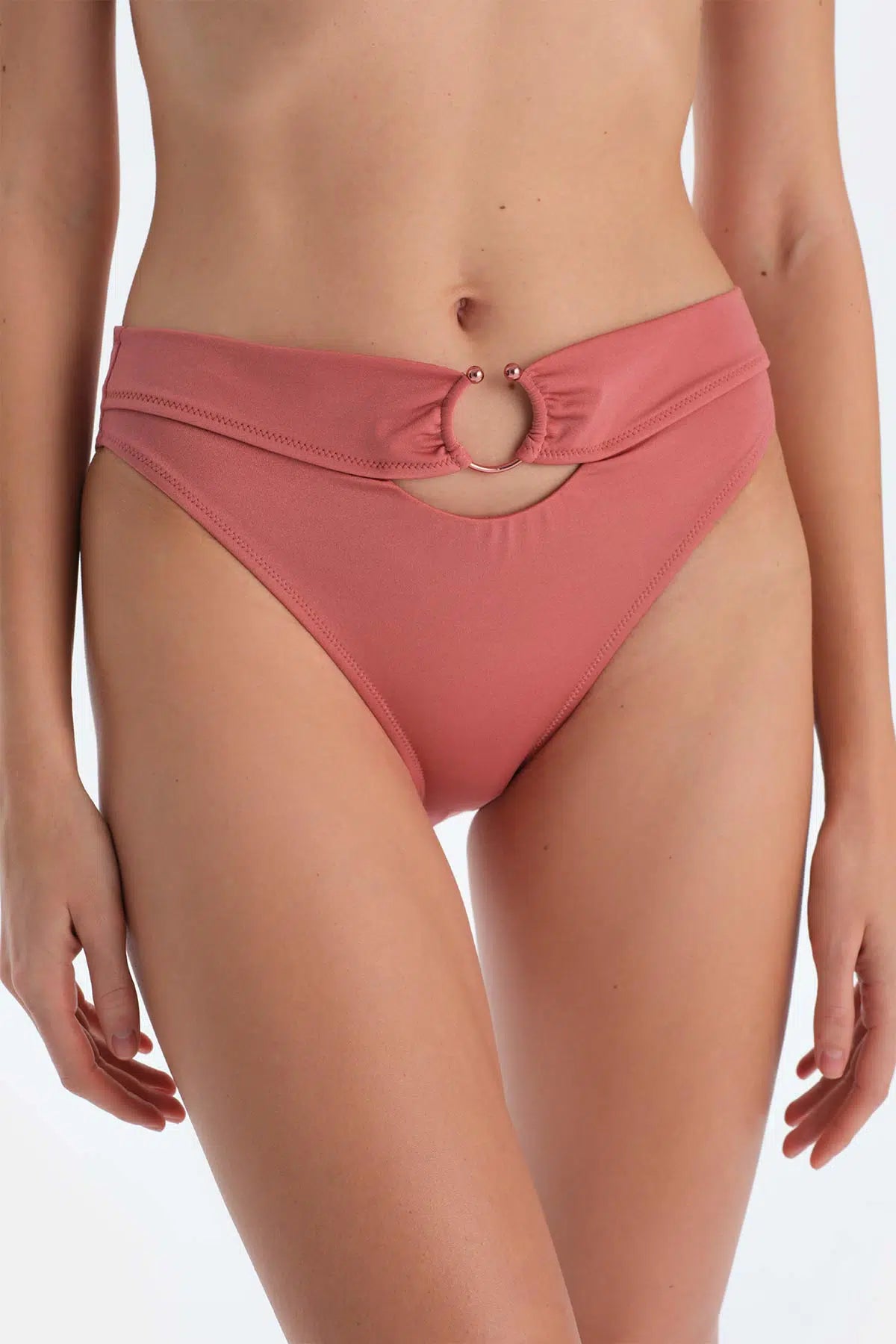 Gül Kurusu Normal Bel Bikini Alt